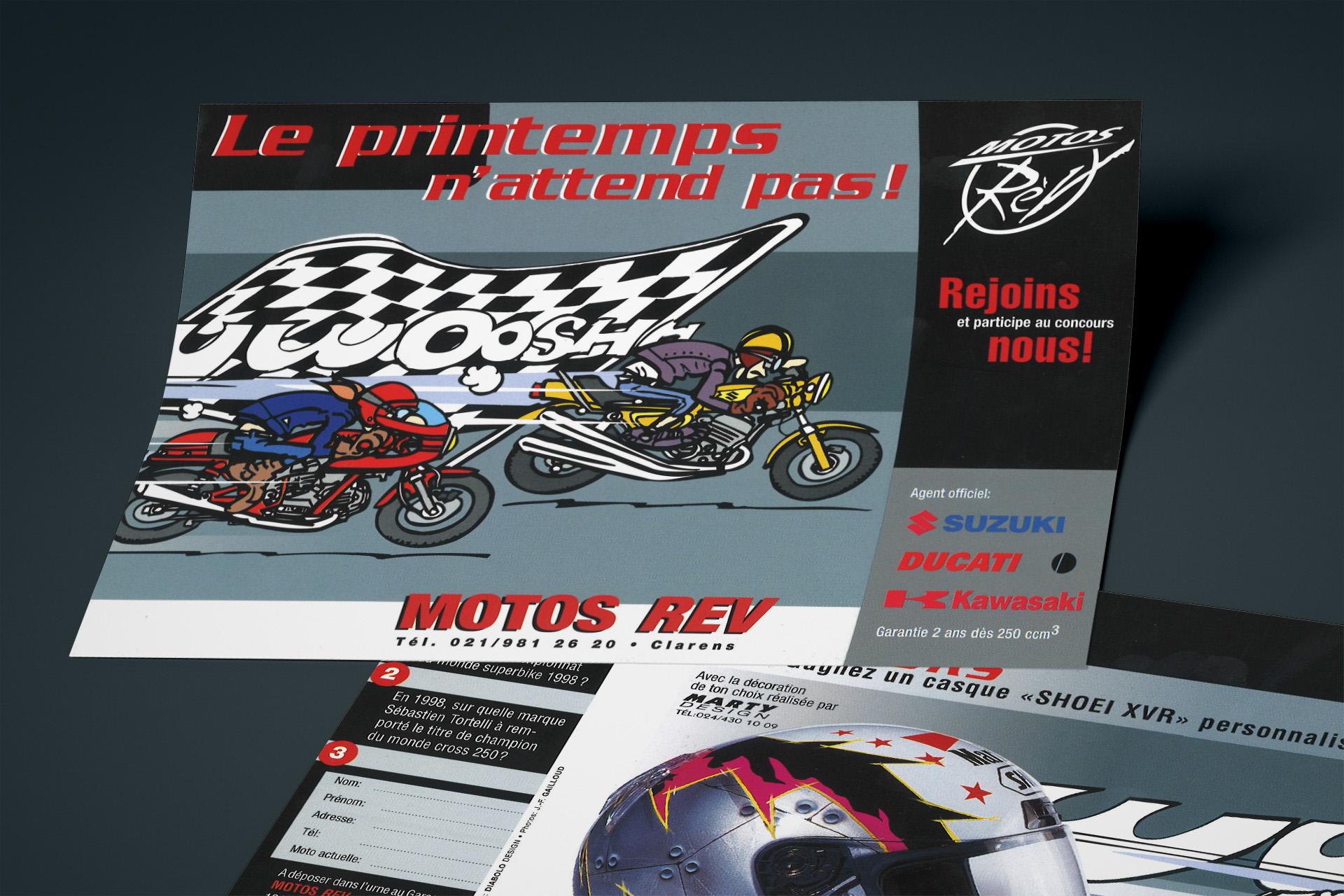 Le printemps n’attends pas – Motos REV